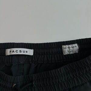 PacSun Charcoal Relaxed Cargo Shorts